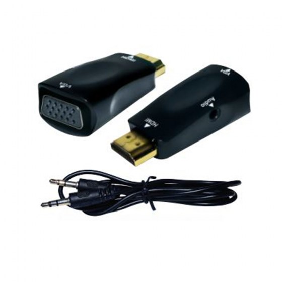 Adaptor HDMI αρσενικό-VGA θηλυκό ADAPTOR-MF-HD