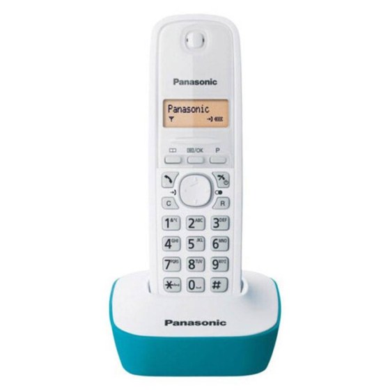Ασύρματο Τηλέφωνο Panasonic KX-TG1611GRC Λευκό-Μπλε