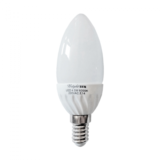 Λάμπα LED βιδωτή E14 (κερί) COOL LED-45C4/C37