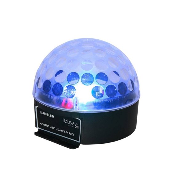 Φωτιστικό RGB LED Για Εφέ Με 81 Ακτίνες Φωτός Ibiza Light LL081LED ASTRO-1