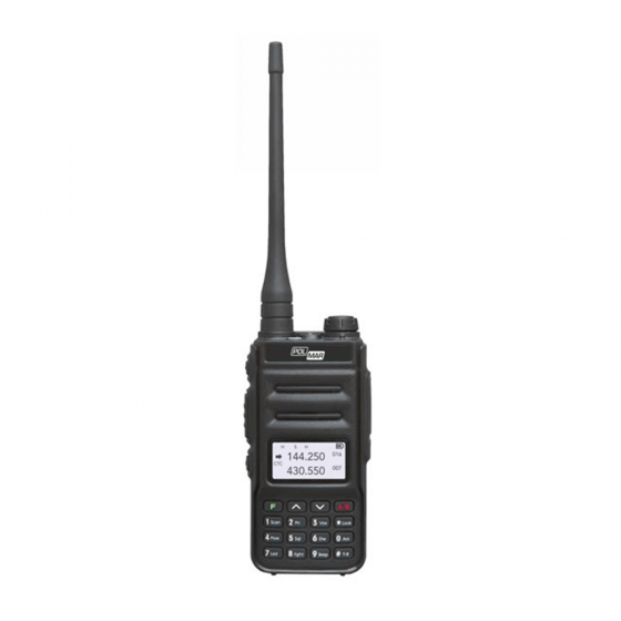 Φορητό VHF/UHF Ισχύος 5,5Watt Με Μπαταρία Λιθίου 1400mah Polmar DB-5MKII