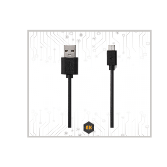 Καλώδιο USB 2.0 A αρσ. - micro B αρσ. NEDIS CCGP60500BK50 (5m)