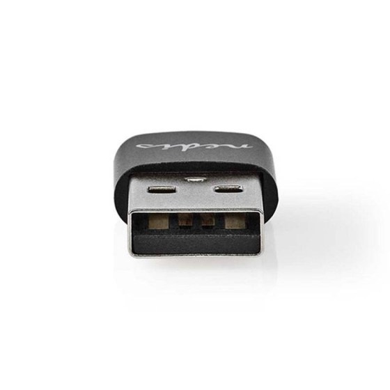 Αντάπτορας USB 2.0 type A αρσ. - USB type C θηλ., σε μαύρο χρώμα NEDIS CCGP60920BK