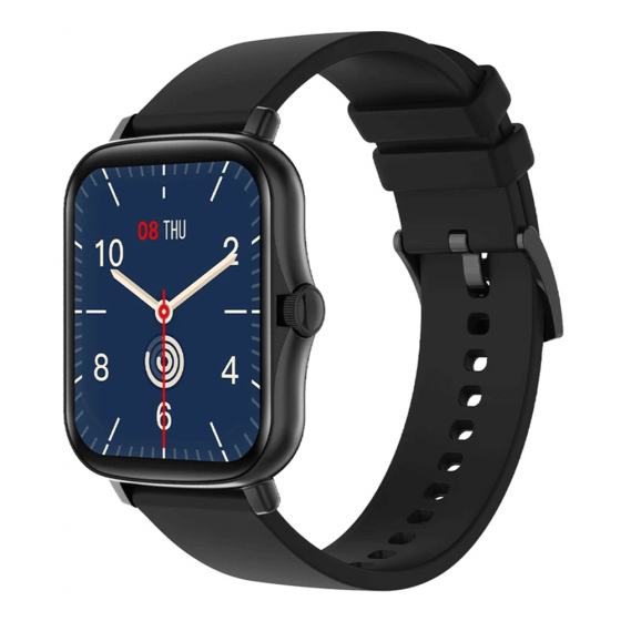 ΙΝΤΙΜΕ smartwatch P8 Plus 1.69" έγχρωμο IP67, HR & Blood pressure, μαύρο