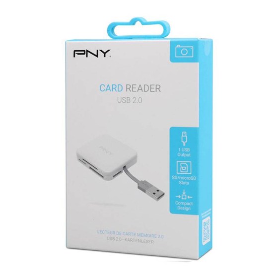 Card Reader USB 2.0 ALL IN ONE PNY AXP 724